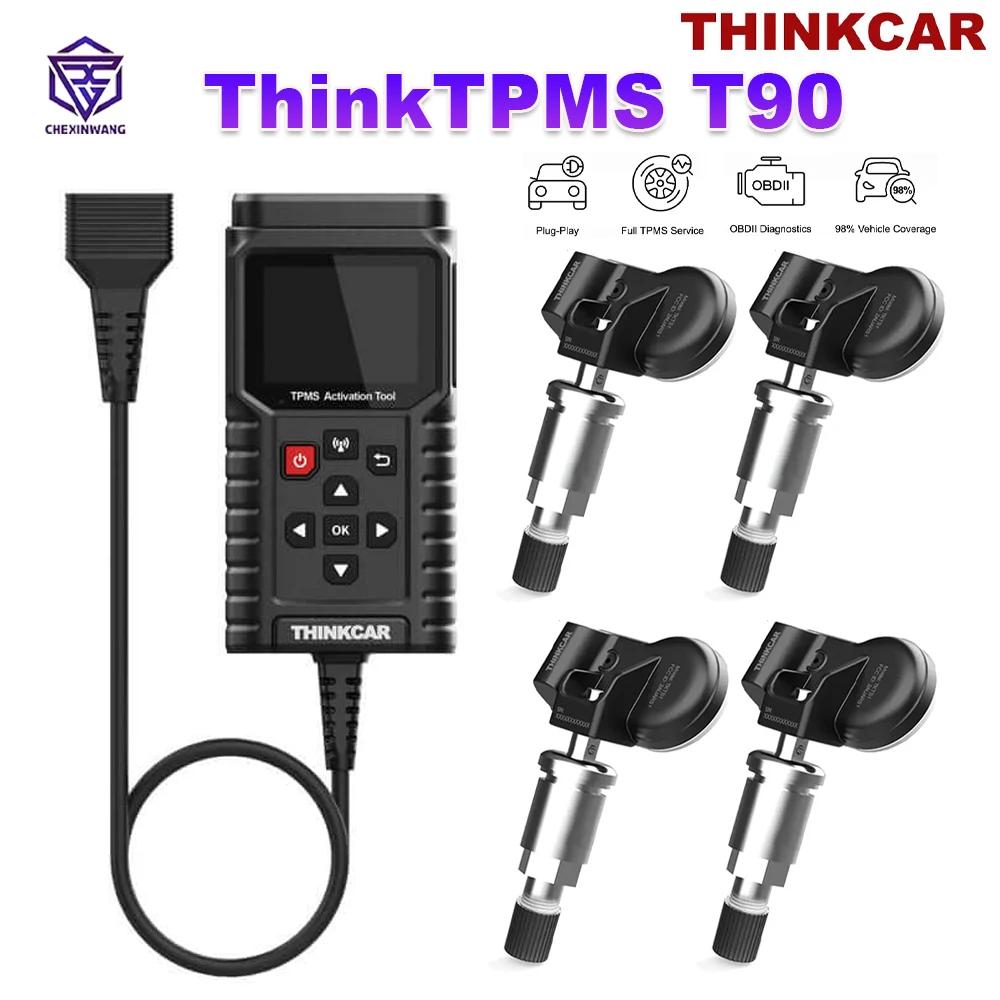 ThinkCar Ÿ̾ з   , THINKTPMS T90 TPMS Ȱȭ  α׷, OBD2 ڵ  S2, PK THINKTPMS G2